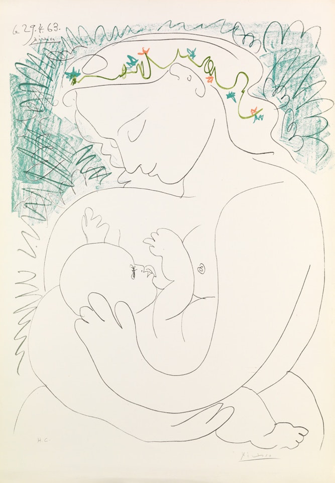 Grande Maternité by Pablo Picasso