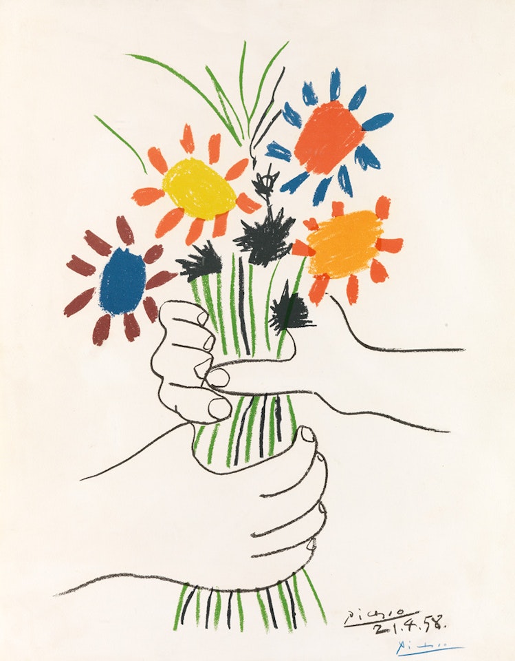 Bouquet de Fleurs by Pablo Picasso