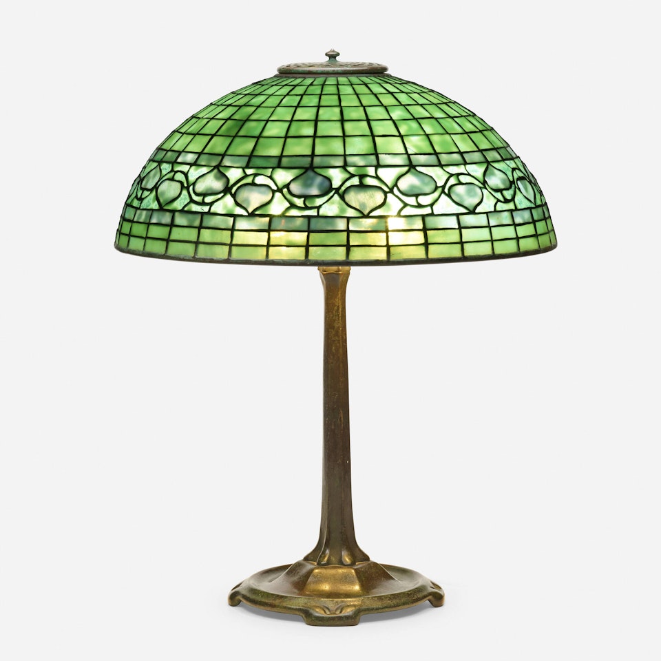 Vine Border table lamp by Tiffany Studios