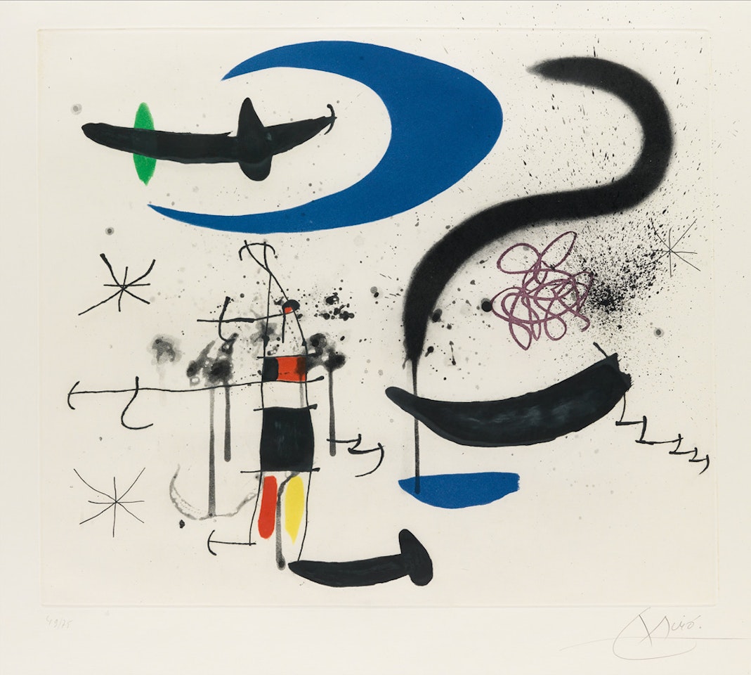 L'Escalier de la Nuit by Joan Miró