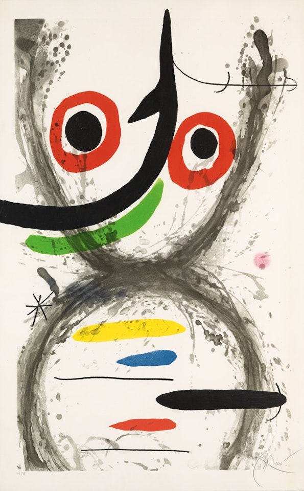 Prise à l'Hameçon by Joan Miró