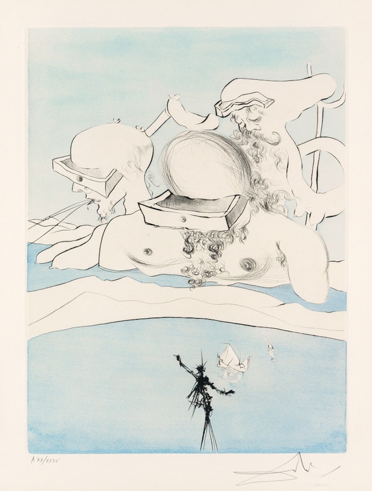 After 50 Years of Surrealism by Salvador Dali