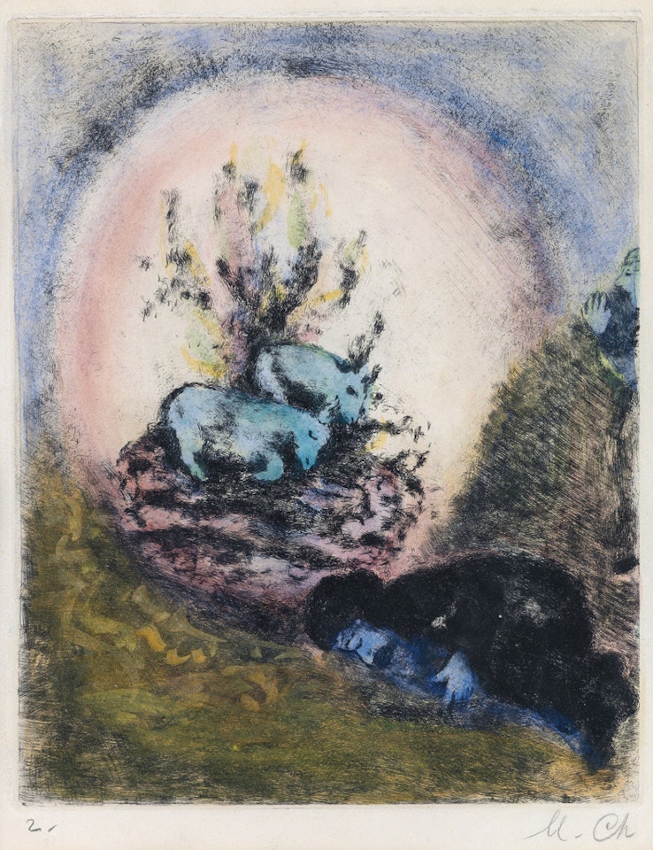 Sacrifice de Noé by Marc Chagall