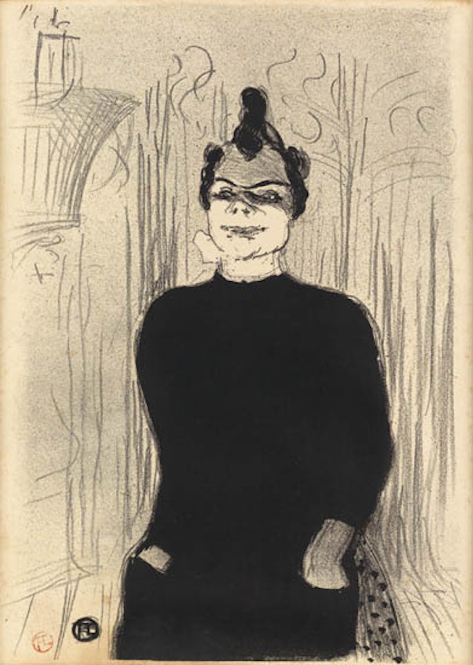 A la Gaieté Rochechouart, Nicolle [Delteil 48; Adhémar 51; Adriani 53] by Henri de Toulouse-Lautrec