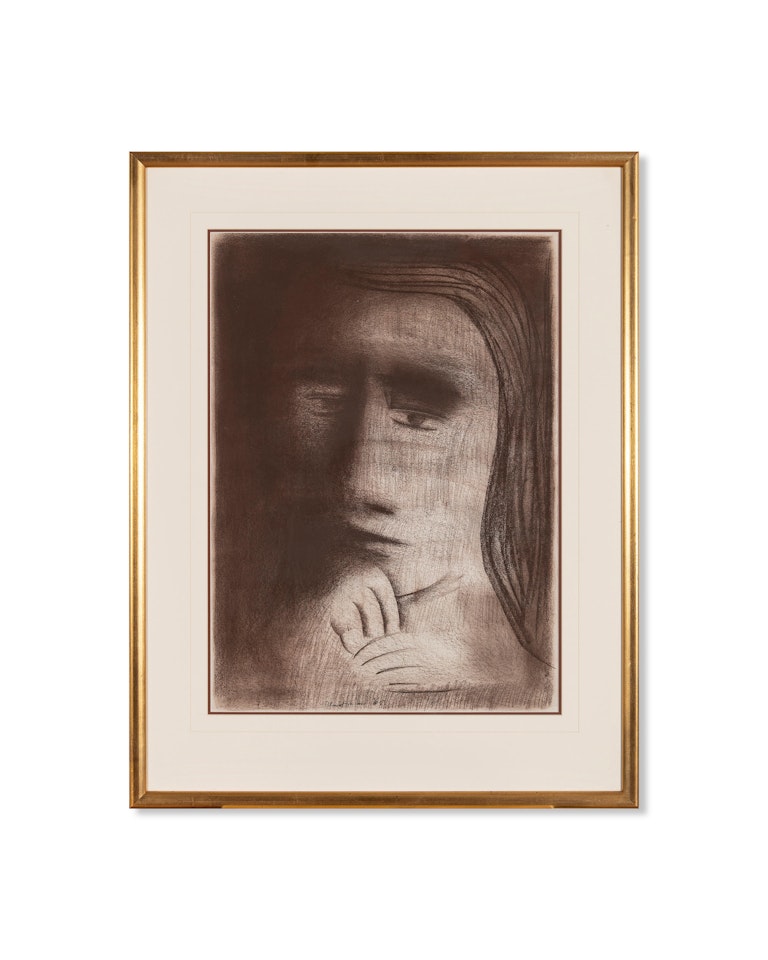 Barbara at Highgate by Charles Blackman