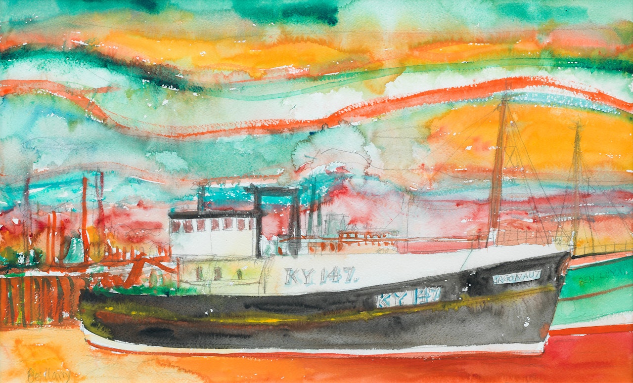 Argonaut harboured by John Bellany