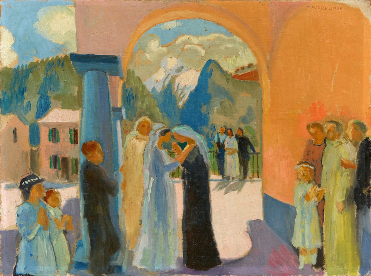Visitation à Finhaut by Maurice Denis