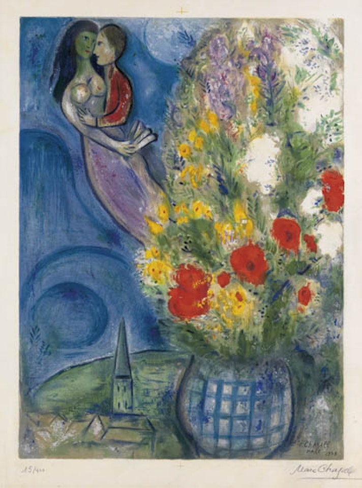 Les Cocquelicots [Mourlot CS 2] by Marc Chagall