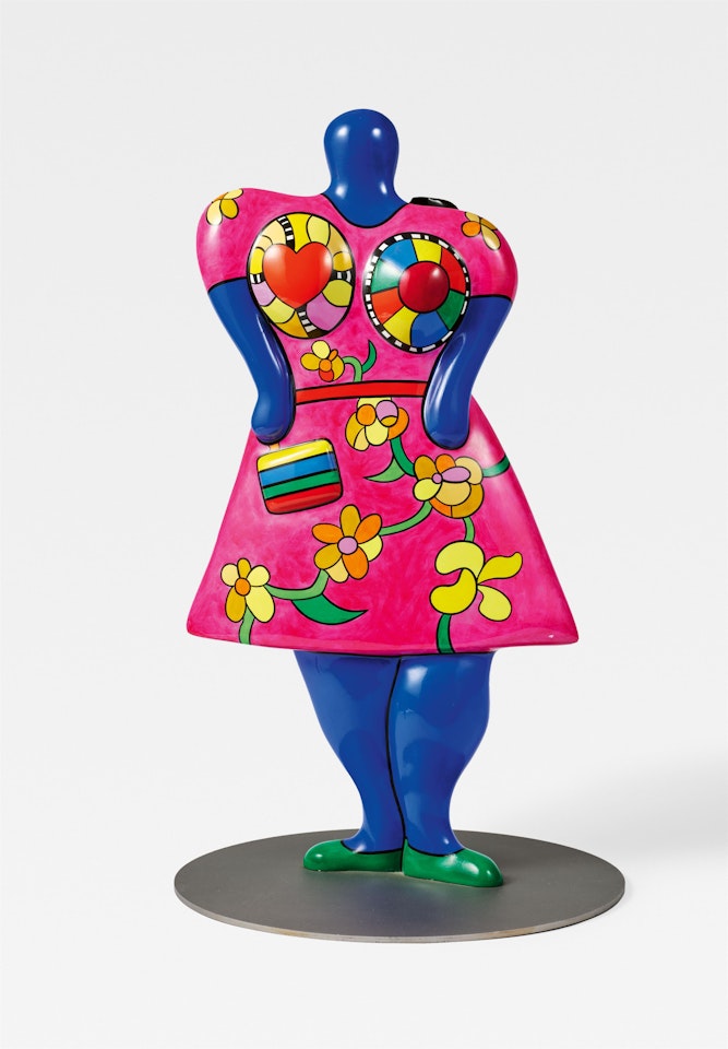 Nana with Handbag Vase by Niki de Saint Phalle