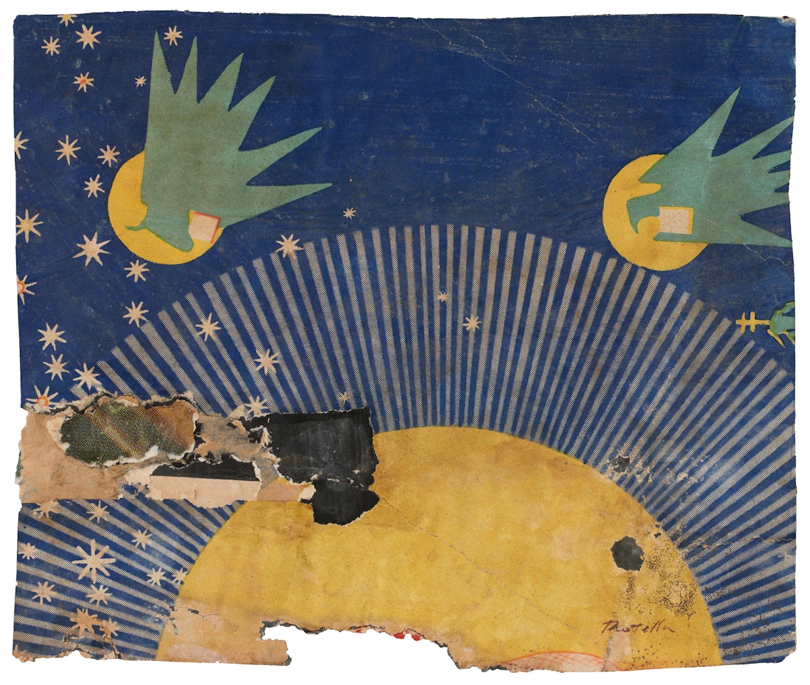 I due magi by Mimmo Rotella