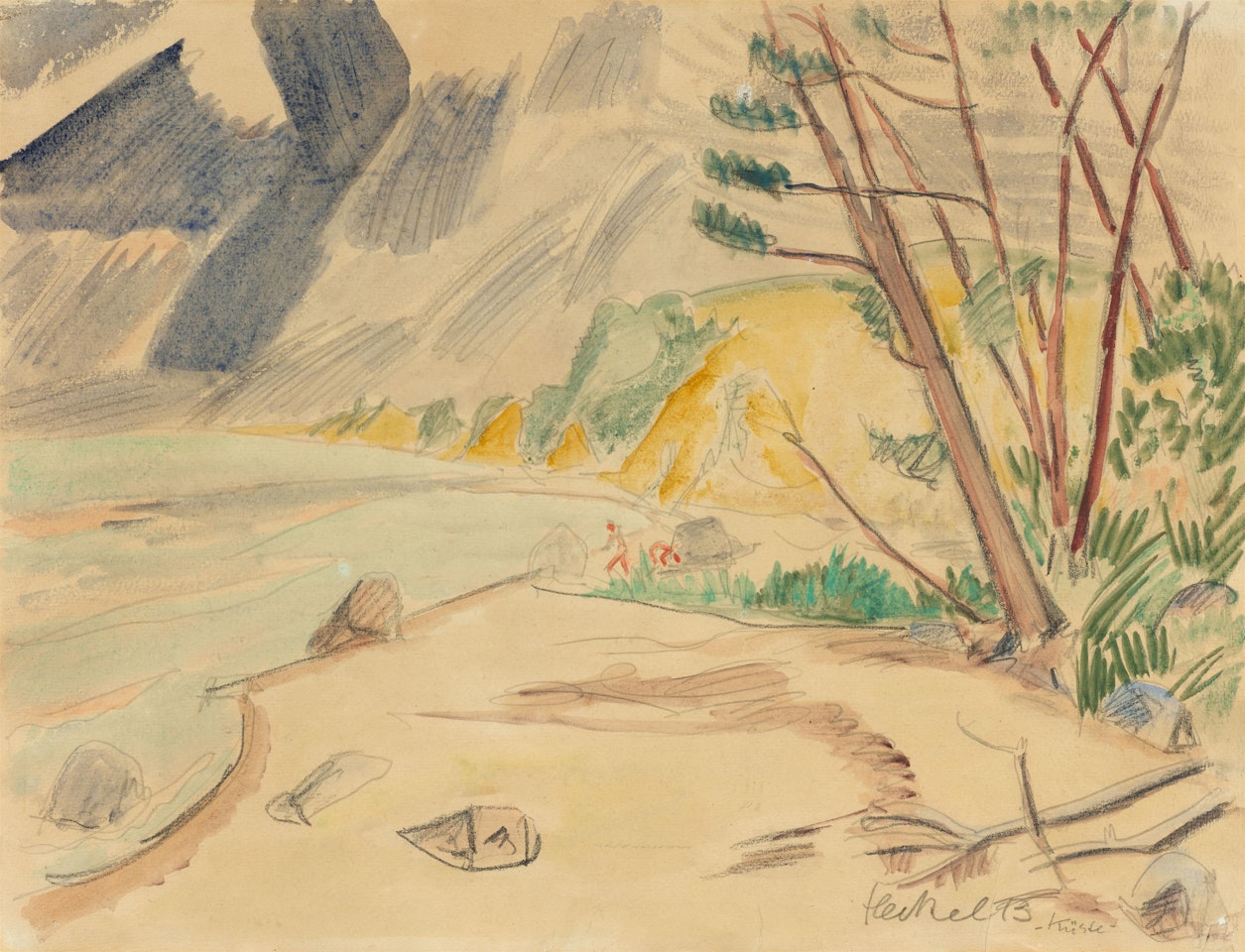 Küste by Erich Heckel