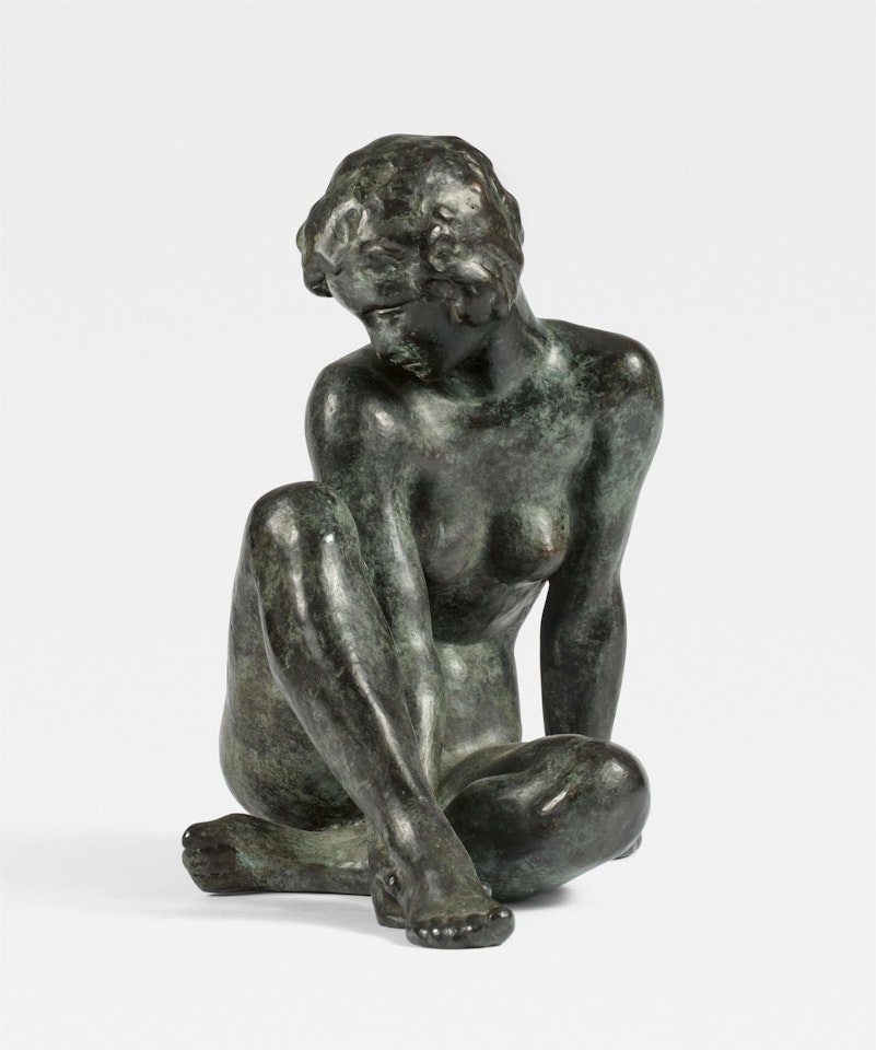 Beschaulichkeit by Fritz Klimsch