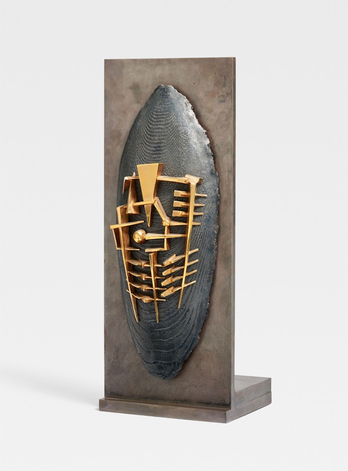 Scudo, I, studio by Arnaldo Pomodoro