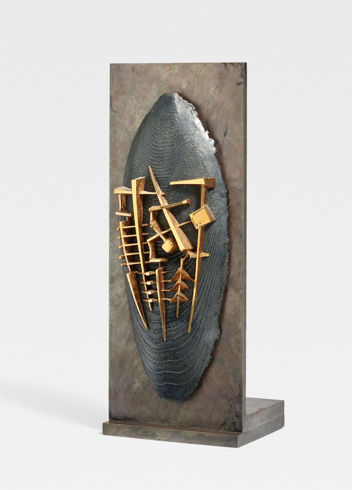 Scudo, IV, studio by Arnaldo Pomodoro