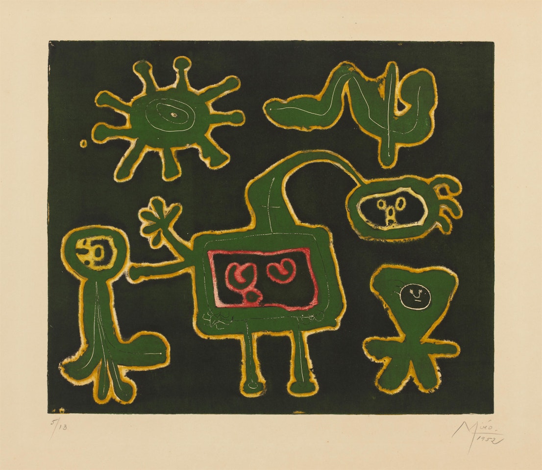Aus: Serie I by Joan Miró