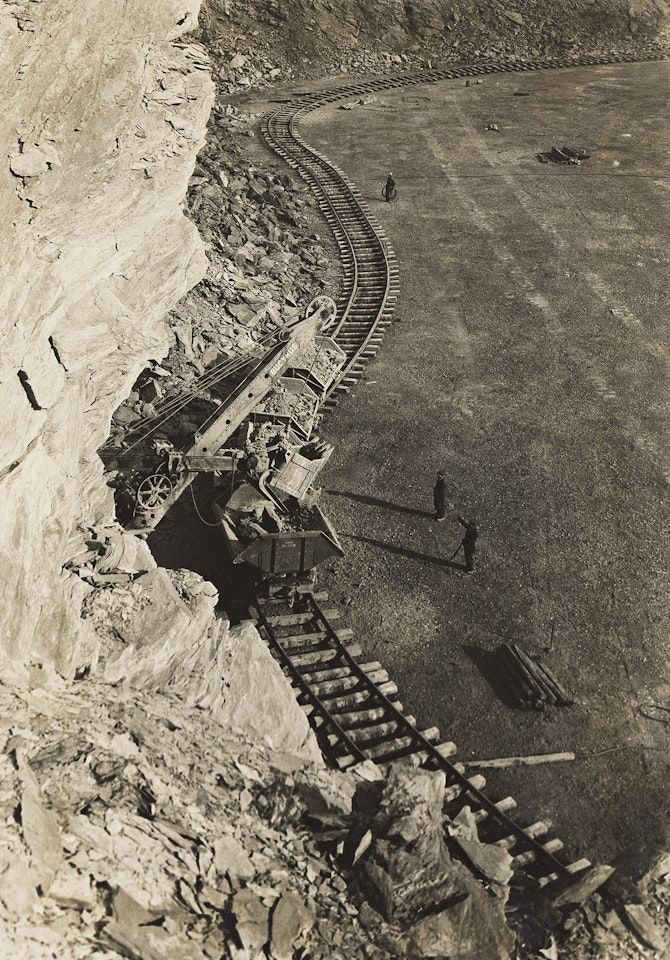 Mine cart by Margaret Bourke-White