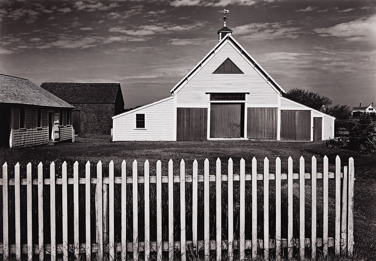 Barn, Cape Cod, Massachusetts by Ansel Adams