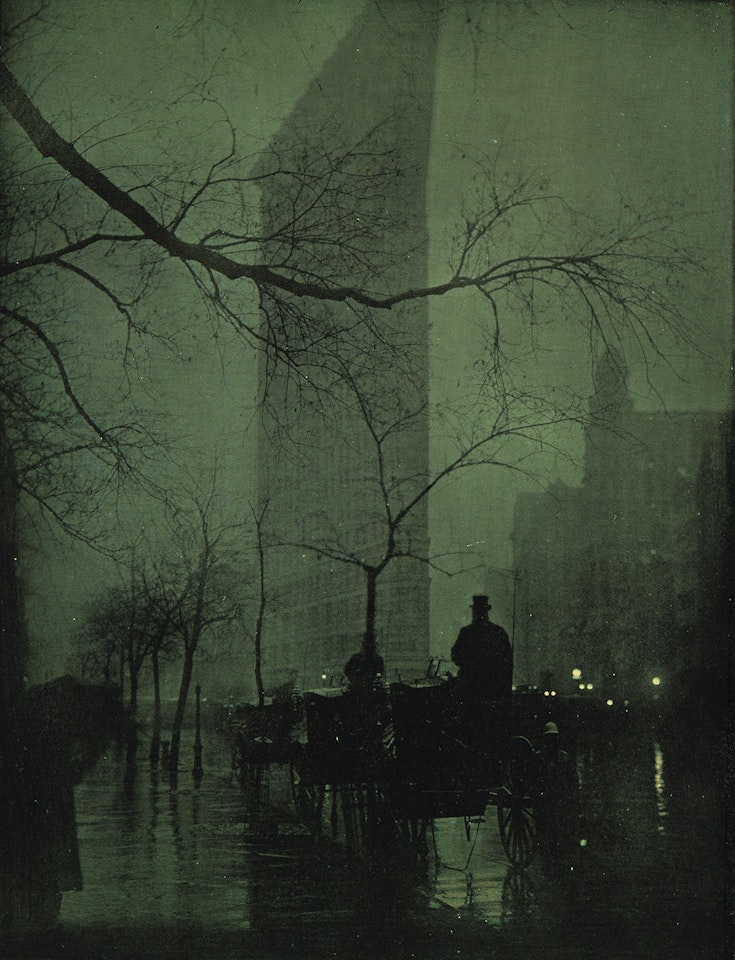 The Flatiron - Evening, from Camera Work XIV by Edward Steichen