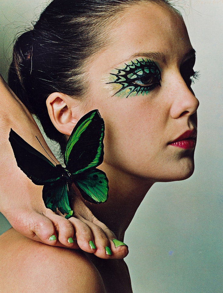 Butterfly Eye Makeup by Richard Avedon