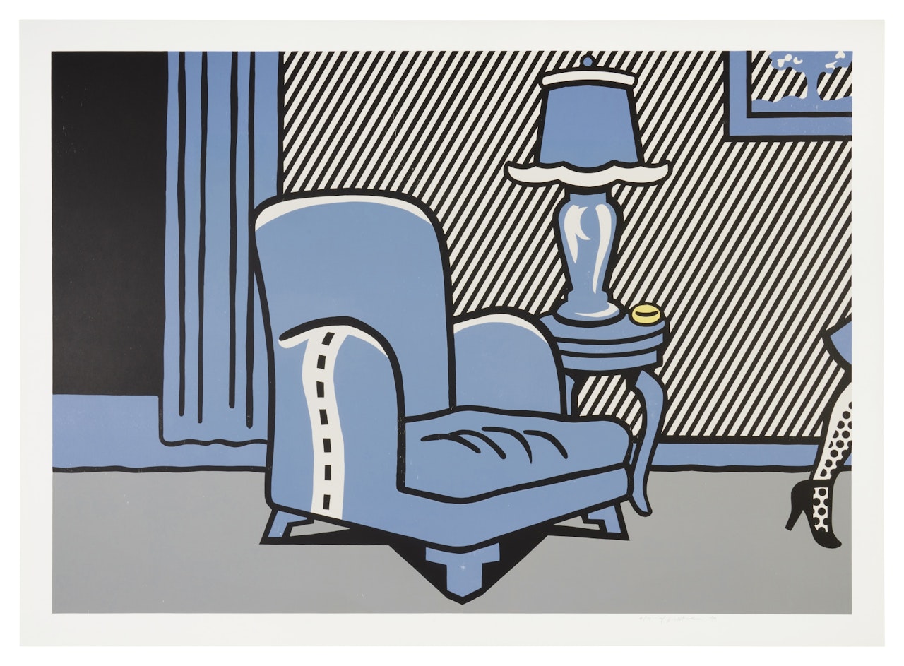 La Sortie (State) ( from Interior Series) by Roy Lichtenstein