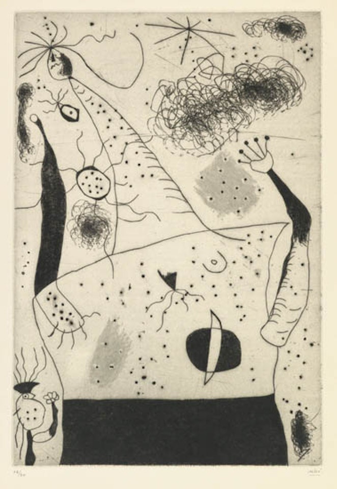 Le Géante [Dupin 27] by Joan Miró