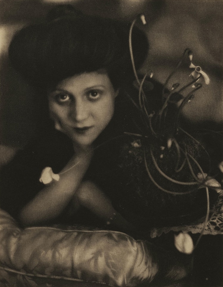 Cyclamen - Mrs. Philip Lydig by Edward Steichen