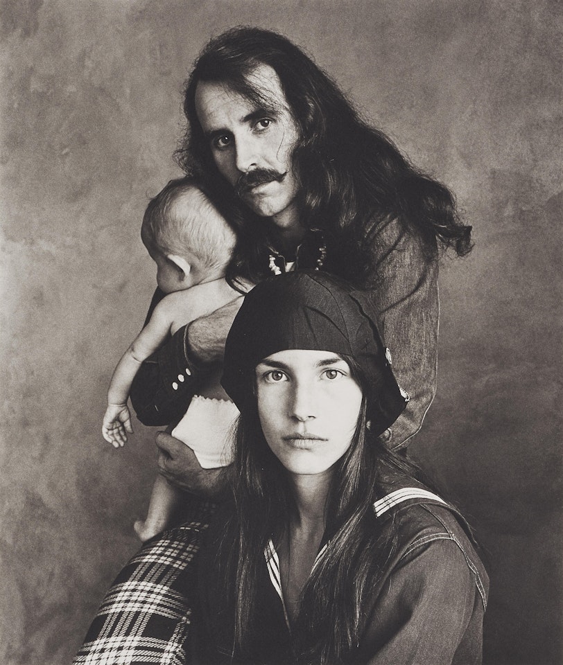 Hippie Family Kelly, San Francisco by Irving Penn