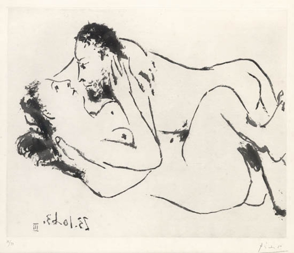 L'Etreinte [Bloch 1116; Baer 1110] by Pablo Picasso