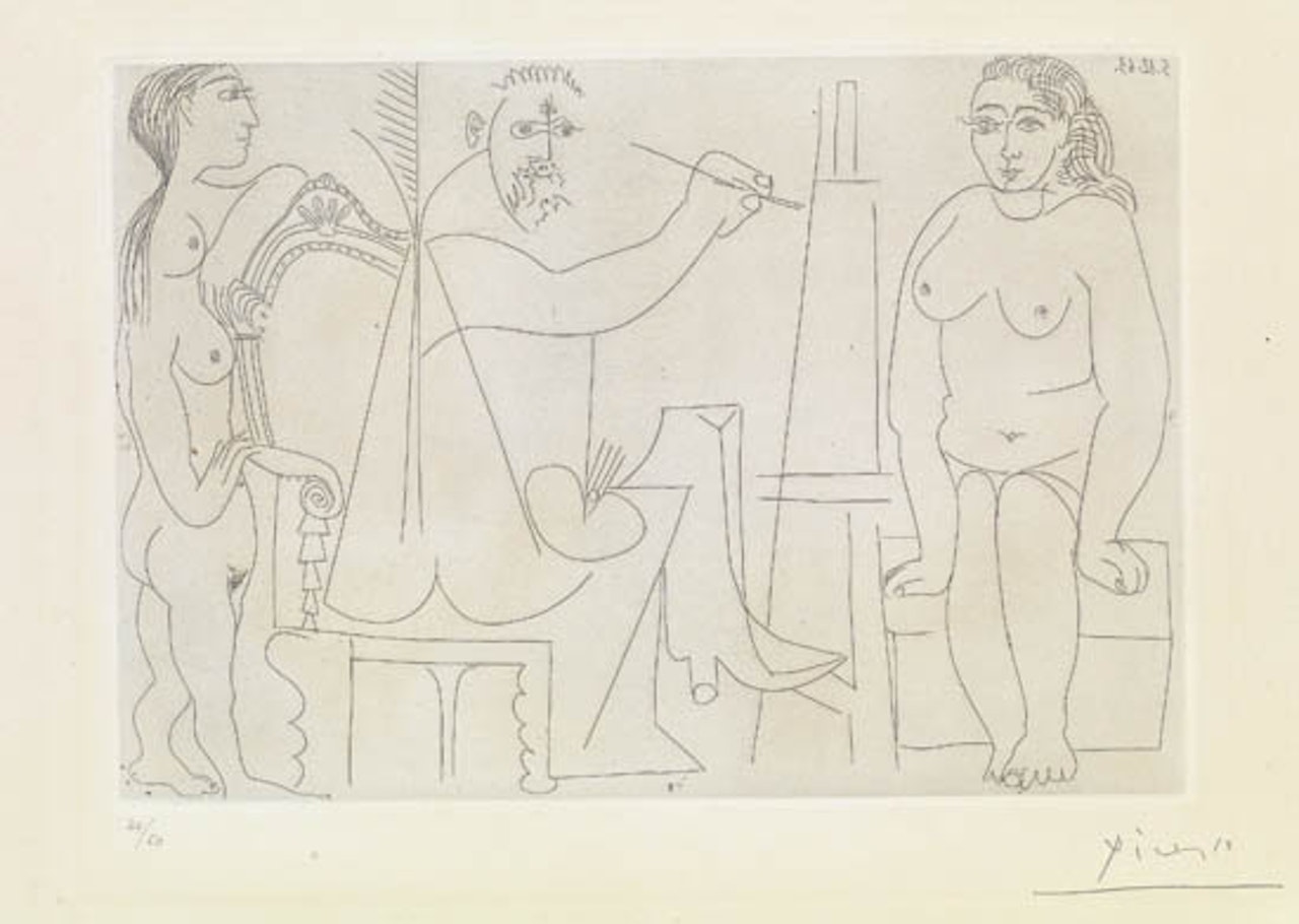 L'Atelier du Peintre [Bloch 1132; Baer 1140] by Pablo Picasso