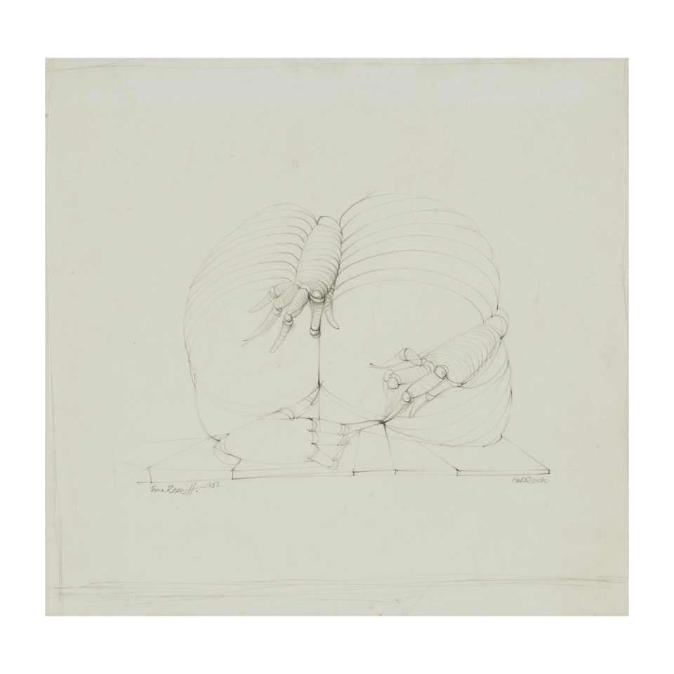 Composition double érotique by Hans Bellmer