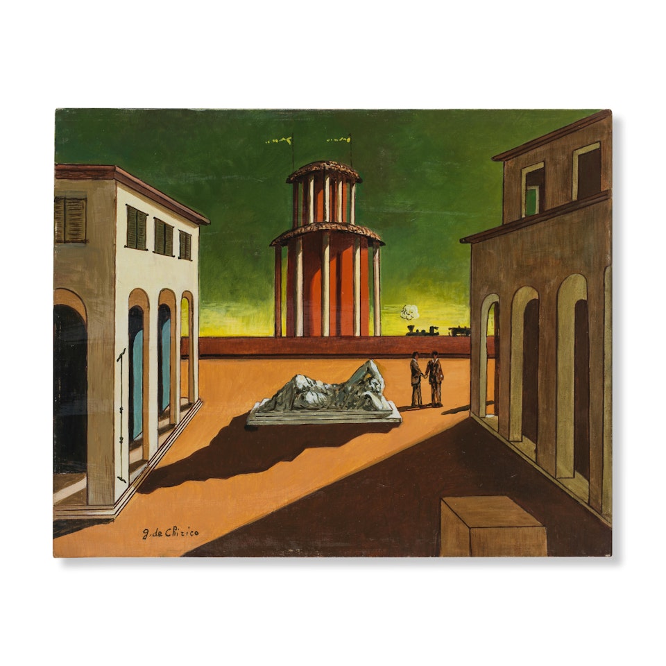 Piazza d"Italia by Giorgio de Chirico