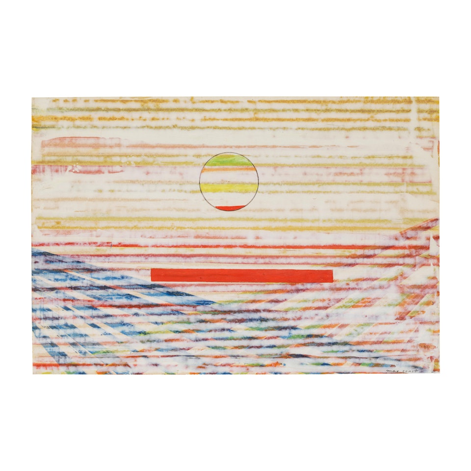 Sun Over the Sea by Max Ernst