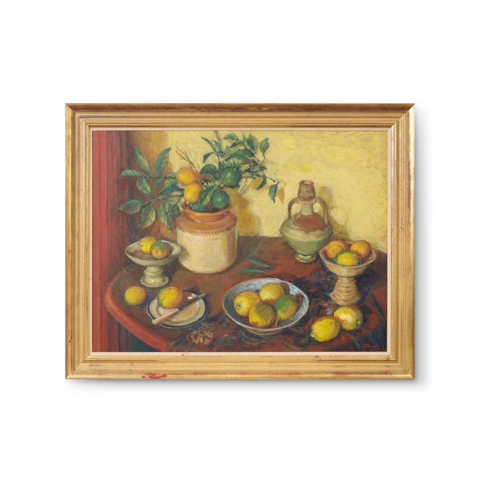 Lemons by Margaret Hannah Olley