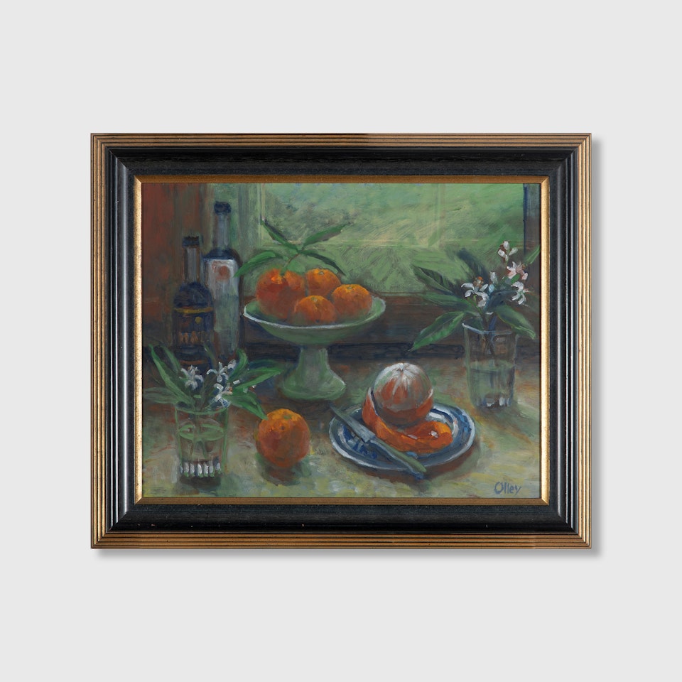 Still Life with Oranges by Margaret Hannah Olley