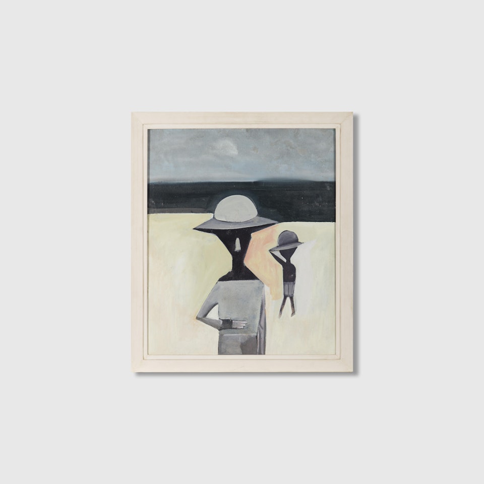 Two Schoolgirls by Charles Blackman