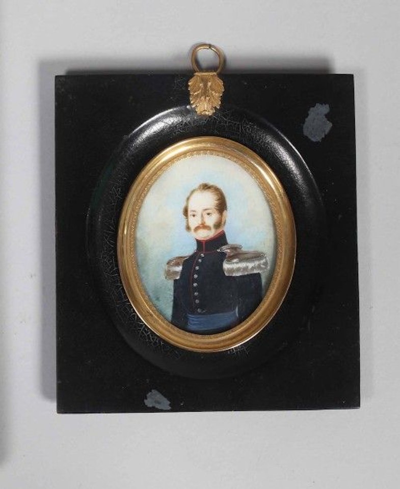 Three-quarter bust portrait of an Officer by Italian School