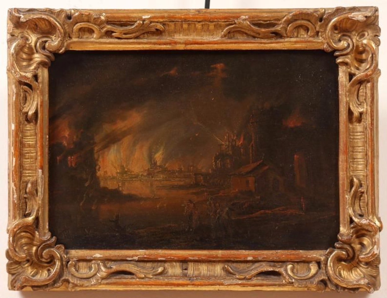 The Fire of Troy by Dutch School