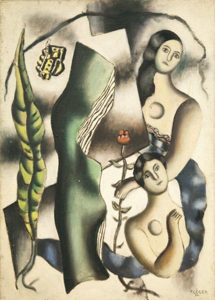 The postcard by Fernand Leger