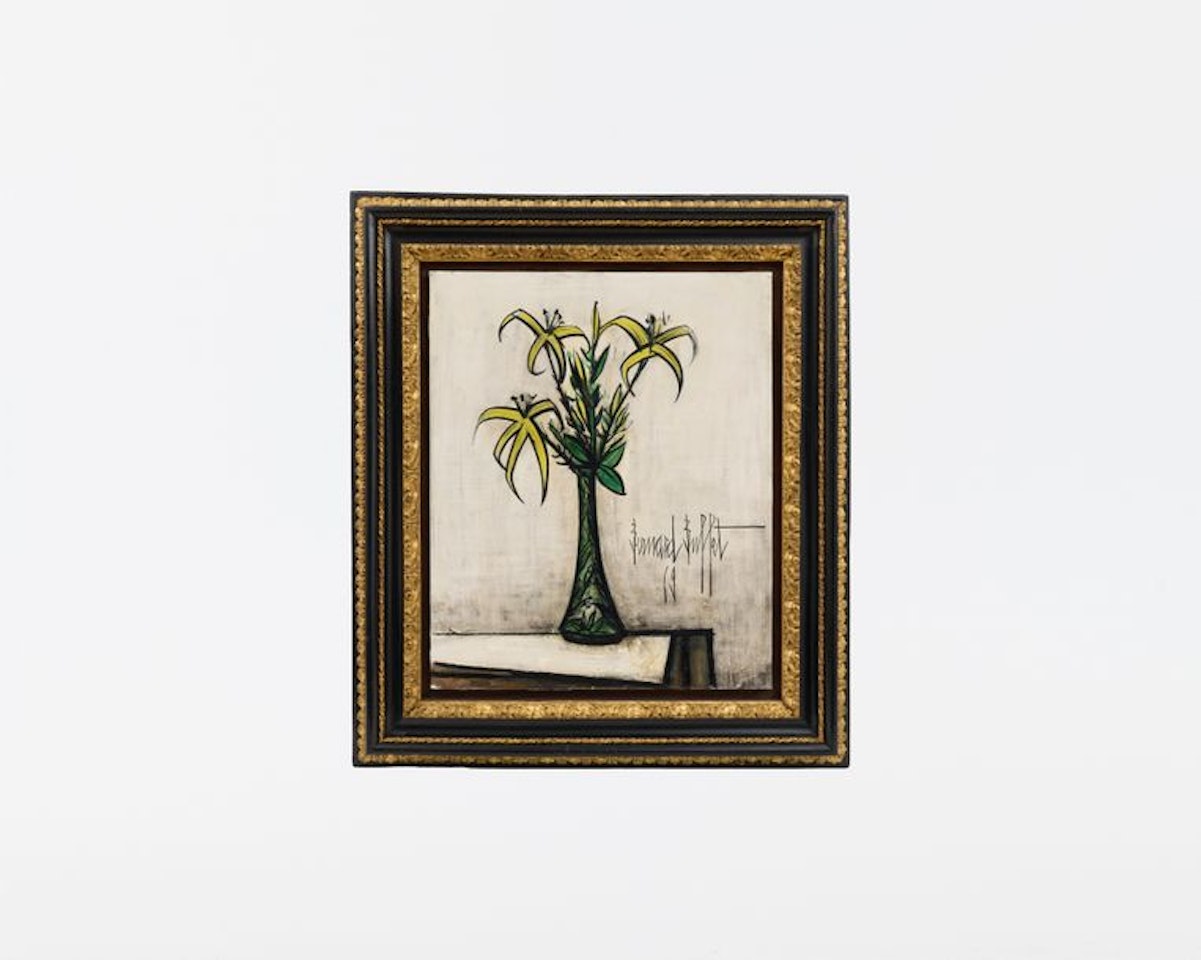 Liliums in a vase by Bernard Buffet