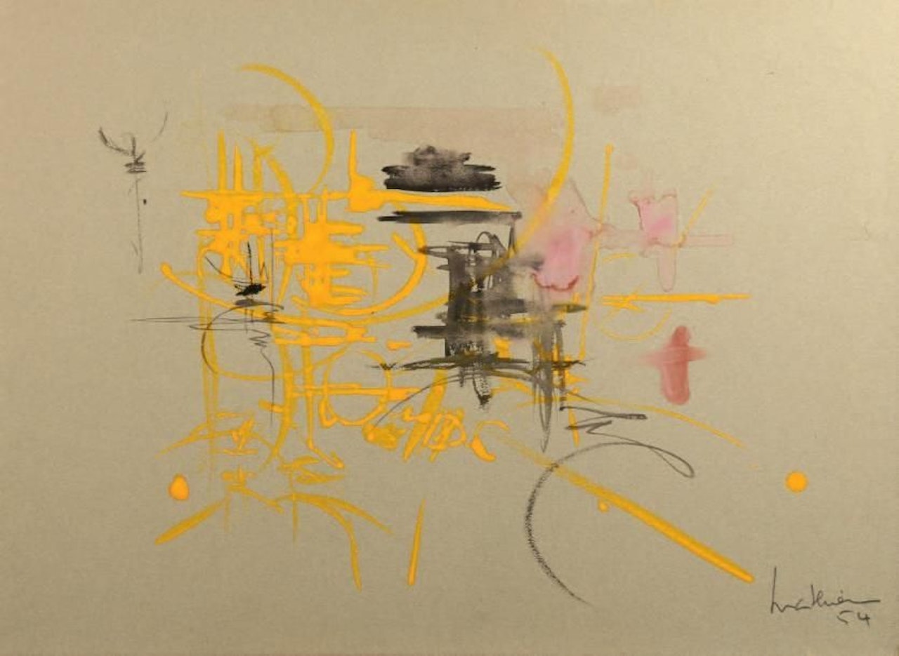 Composition by Georges Mathieu