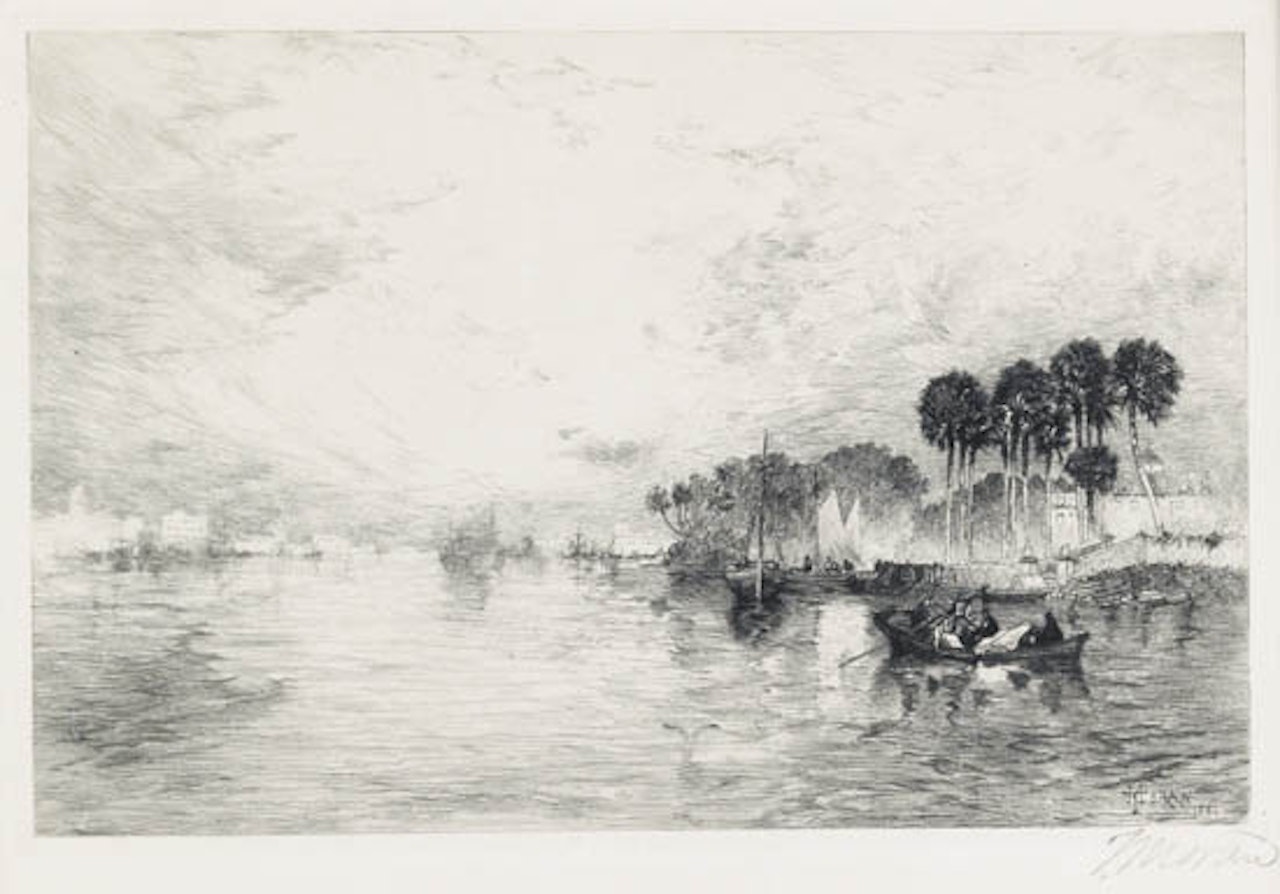 Morning on the St. John's, Florida by Thomas Moran