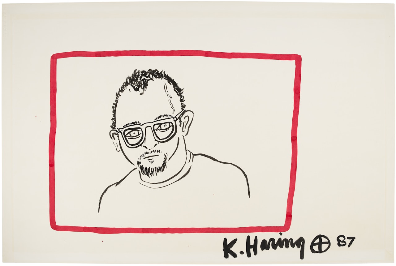 Self Portrait by Keith Haring