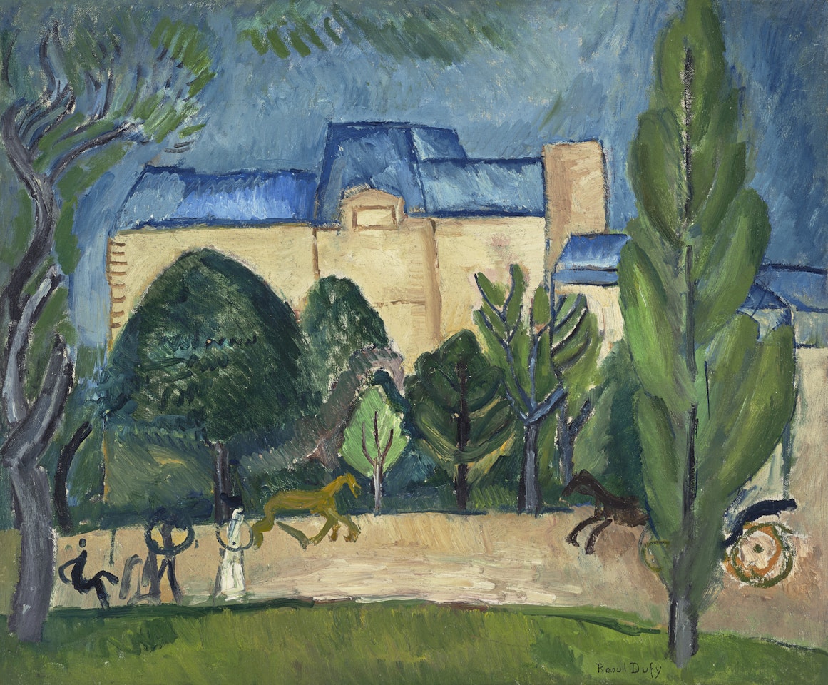 L"Avenue du Bois by Raoul Dufy
