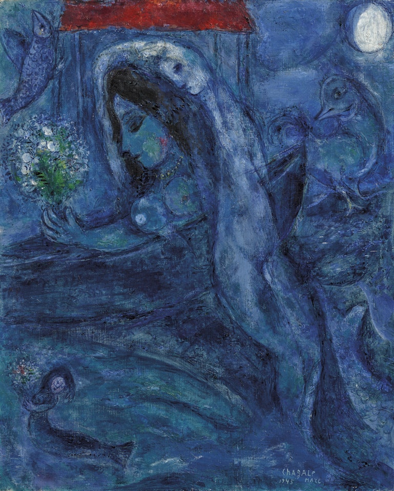 La Mer by Marc Chagall
