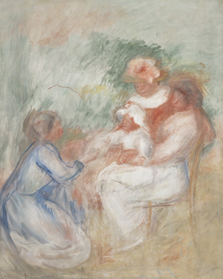 La Famille by Pierre-Auguste Renoir