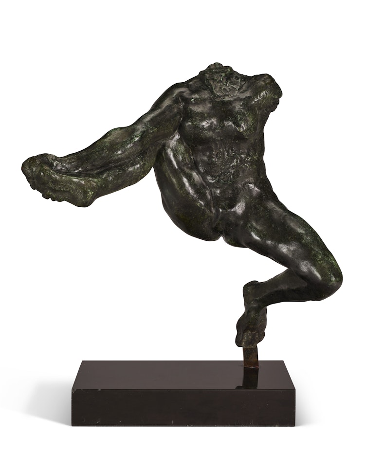 Iris, messagère des dieux, étude sans tête, petit modèle by Auguste Rodin