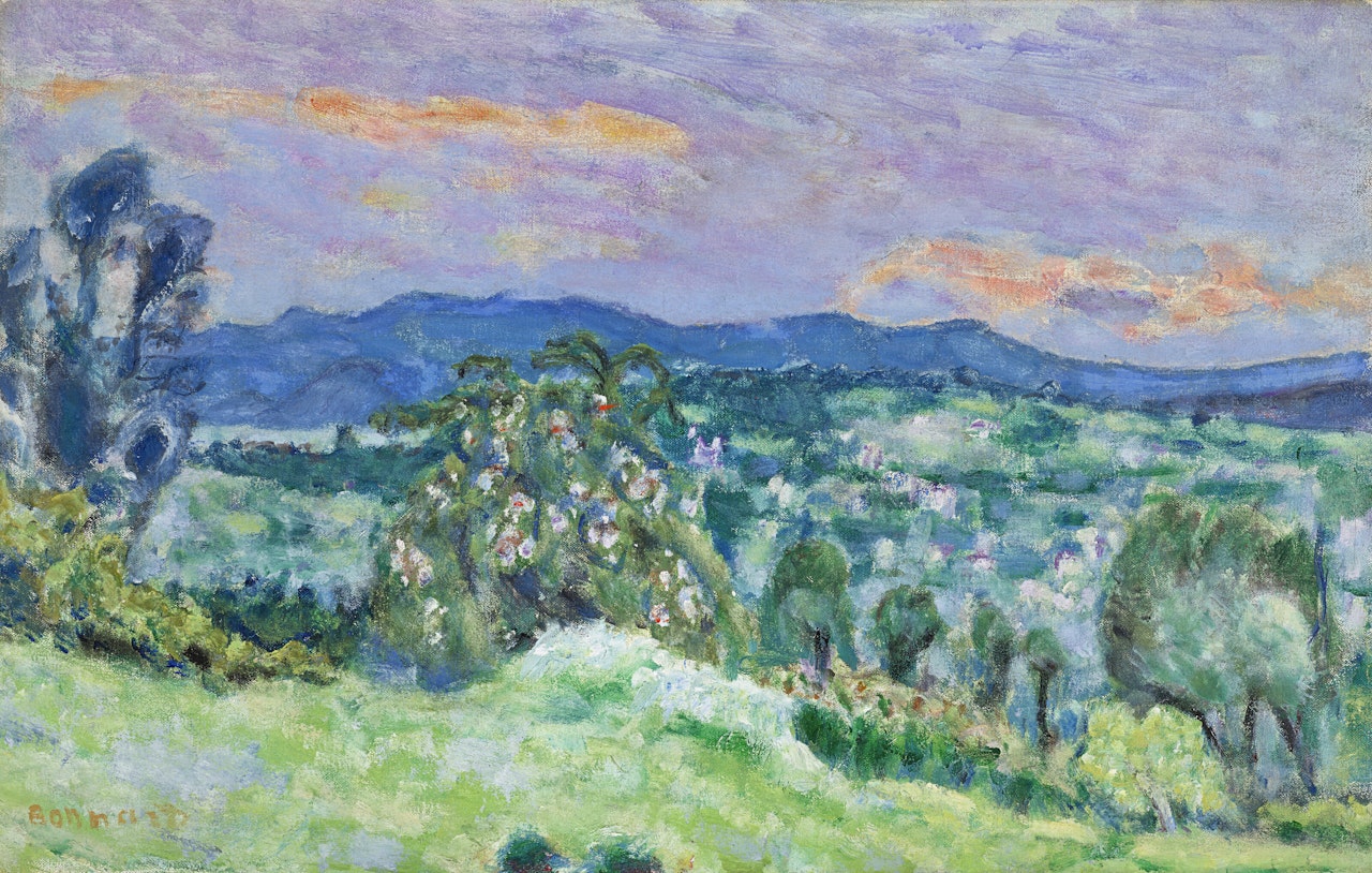 Paysage de Saint-Tropez by Pierre Bonnard