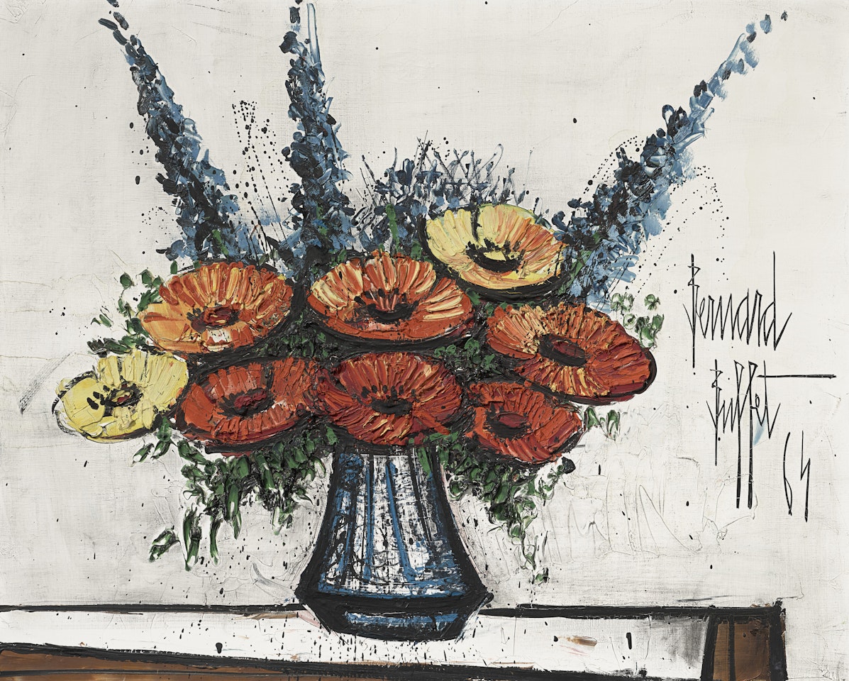 Bouquet de fleurs by Bernard Buffet