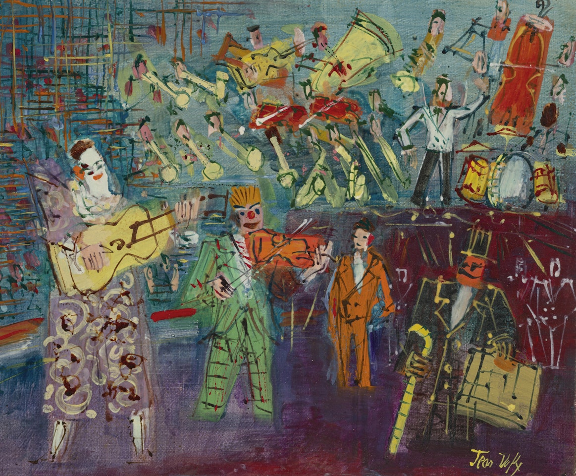 Le trouble-fête by Jean Dufy