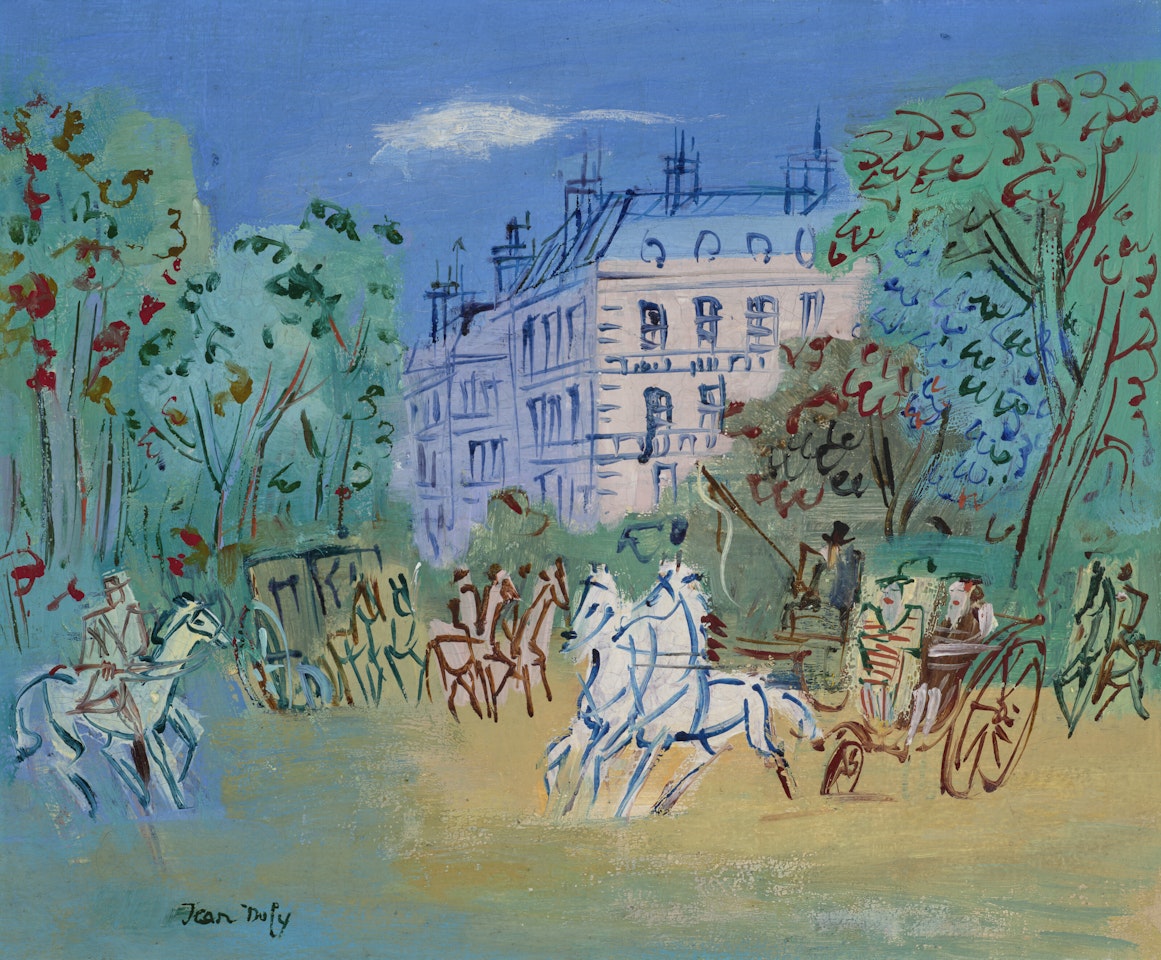 Bois de Boulogne by Jean Dufy